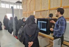 گزارش تصویری بازدید دانش آموزان هنرستان دخترانه زكرياي رازي 